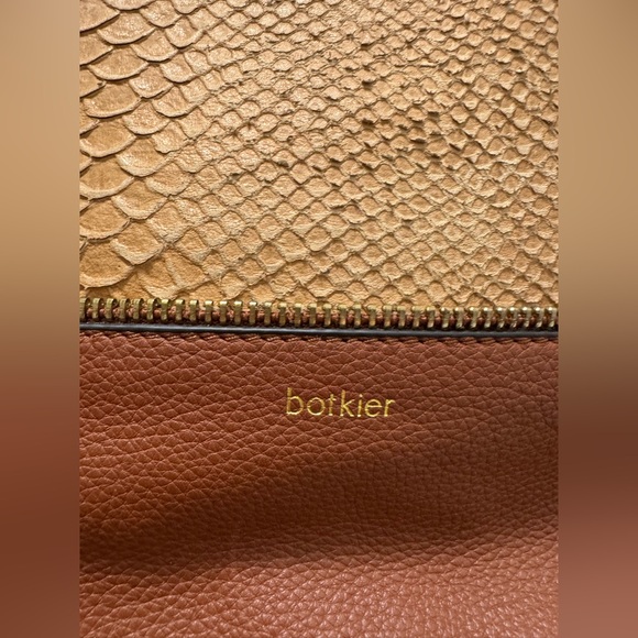 Botkier Soho color-block leather tote bag with python-embossed detail - Picture 3 of 6